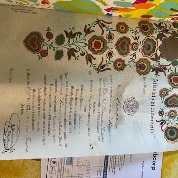 Lenci Funghetto Italian Toadstool, Mushroom Doll NIB, NWT;  #367/499 - Picture 5 of 14